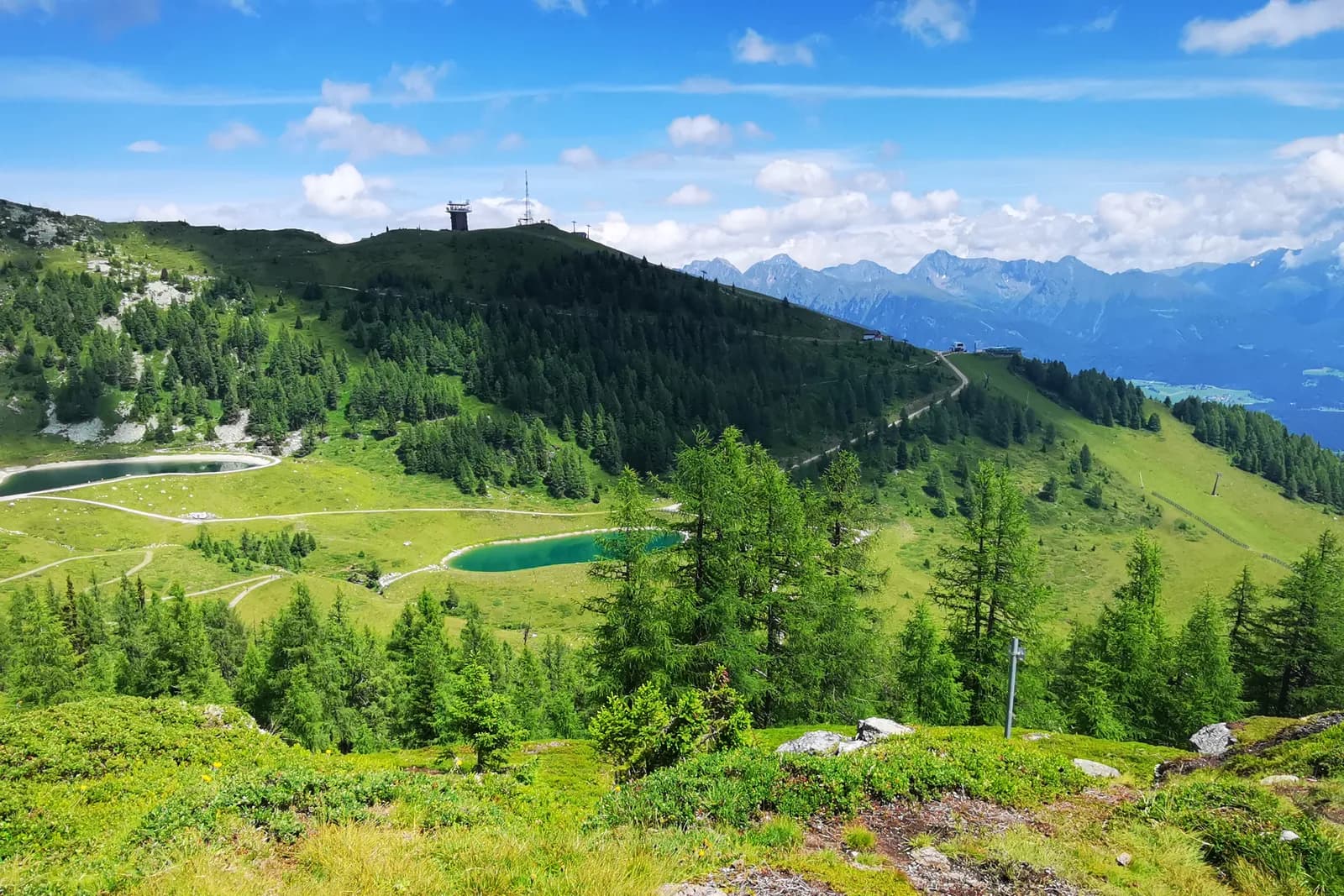 Mountain lake in Salzburger Land