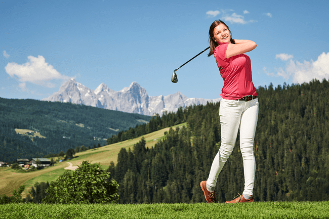 golfen im sommerurlaub in radstadt