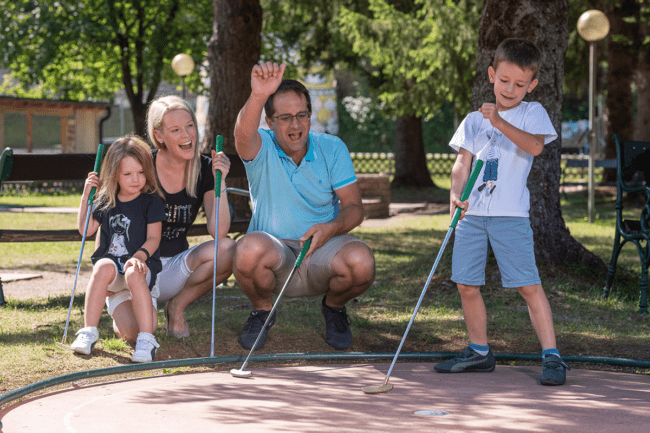 minigolf im sommerurlaub in radstadt