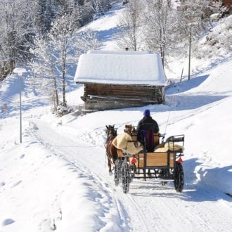 Pferdeschlittenfahrten im Winterurlaub in Radstadt, Salzburger Land