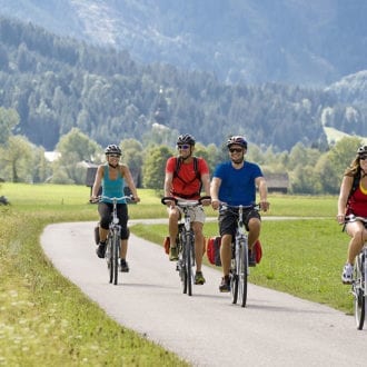 Radfahren im Sommerurlaub in Radstadt, Salzburger Land