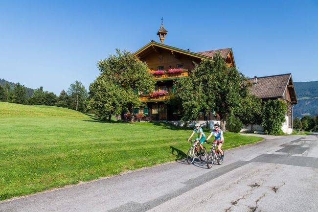 Radfahren & Mountainbiken in der Salzburger Sportwelt