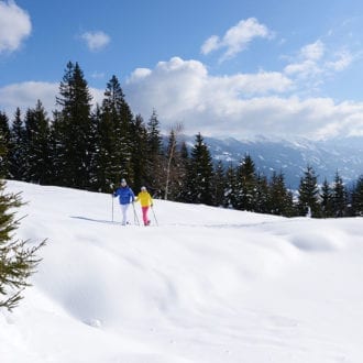 Schneeschuhwandern im Winterurlaub in Radstadt, Salzburger Land
