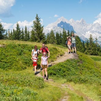 Wandern im Sommerurlaub in Radstadt, Salzburger Land